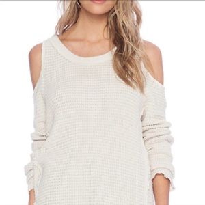 Free People Cold Shoulder sweater